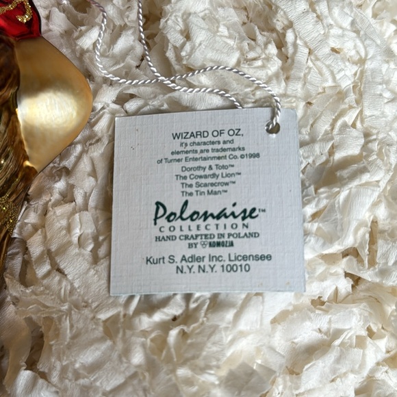 Kurt Adler Polonaise Glass Collection of Ornaments Wizard of Oz - Picture 12 of 16